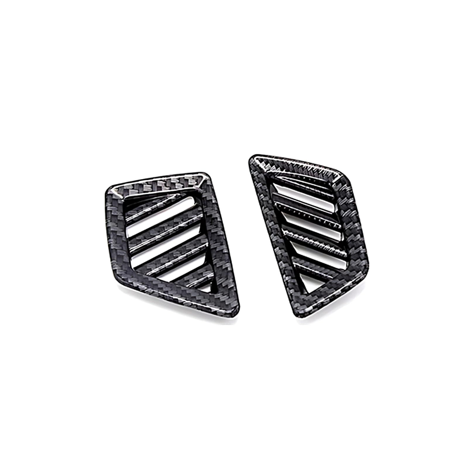 Dashboard Air Vent Frame Compatible with Peugeot for 3008 5008 GT for Hybrid 2017-2023 Car Dashboard Upper Air Vent Trim Frame Air Outlet Decorative Cover Sticker