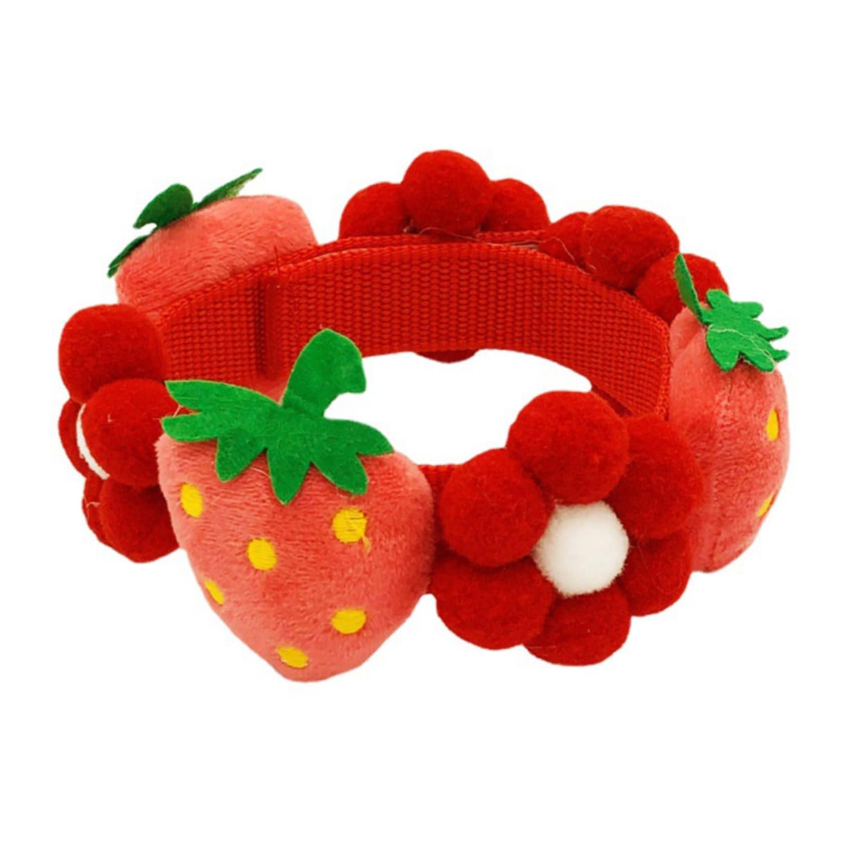 Collier pour chat réglable et confortable en coton doux avec boucle