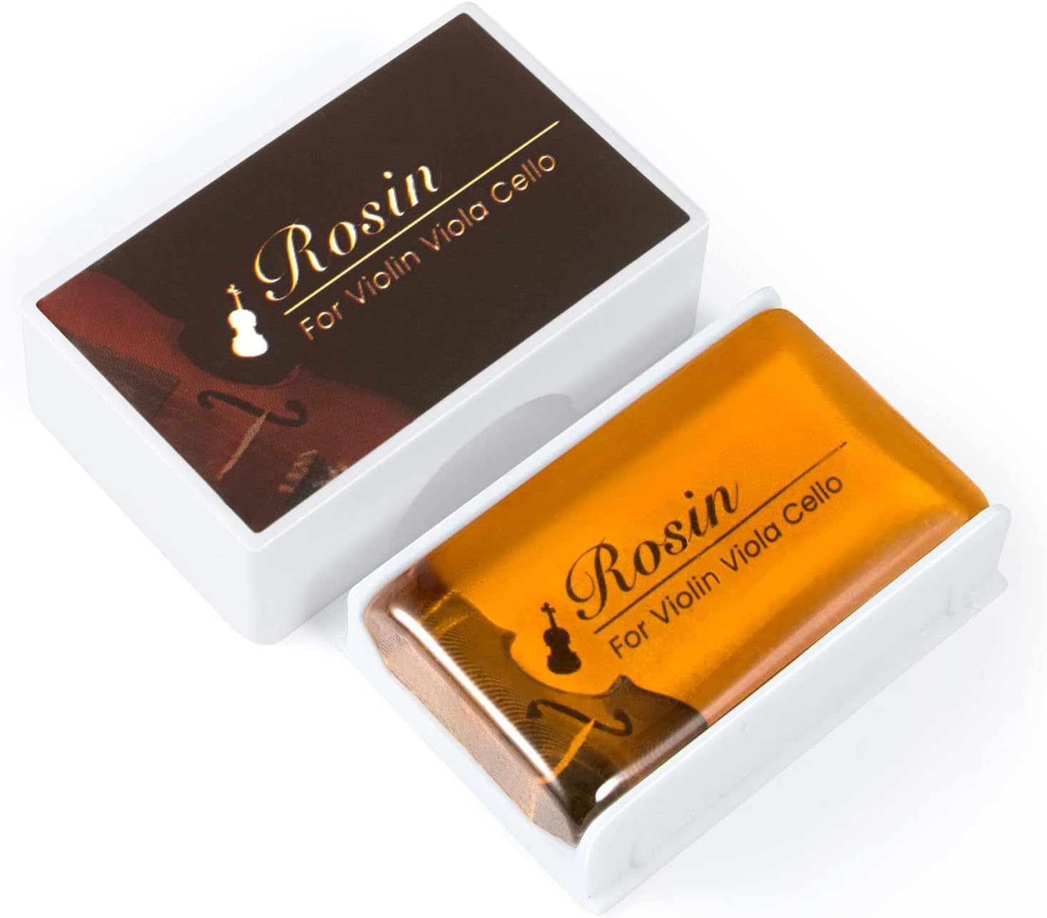 IMAGINEA Violin Rosin | Resin for Viola Cello | Premium Clear Rosin for String Instruments, Smooth Bow Grip, Long-Lasting Formula, Easy-to-Use Case for Beginners, Professionals (Voilin Rosin)-image-49