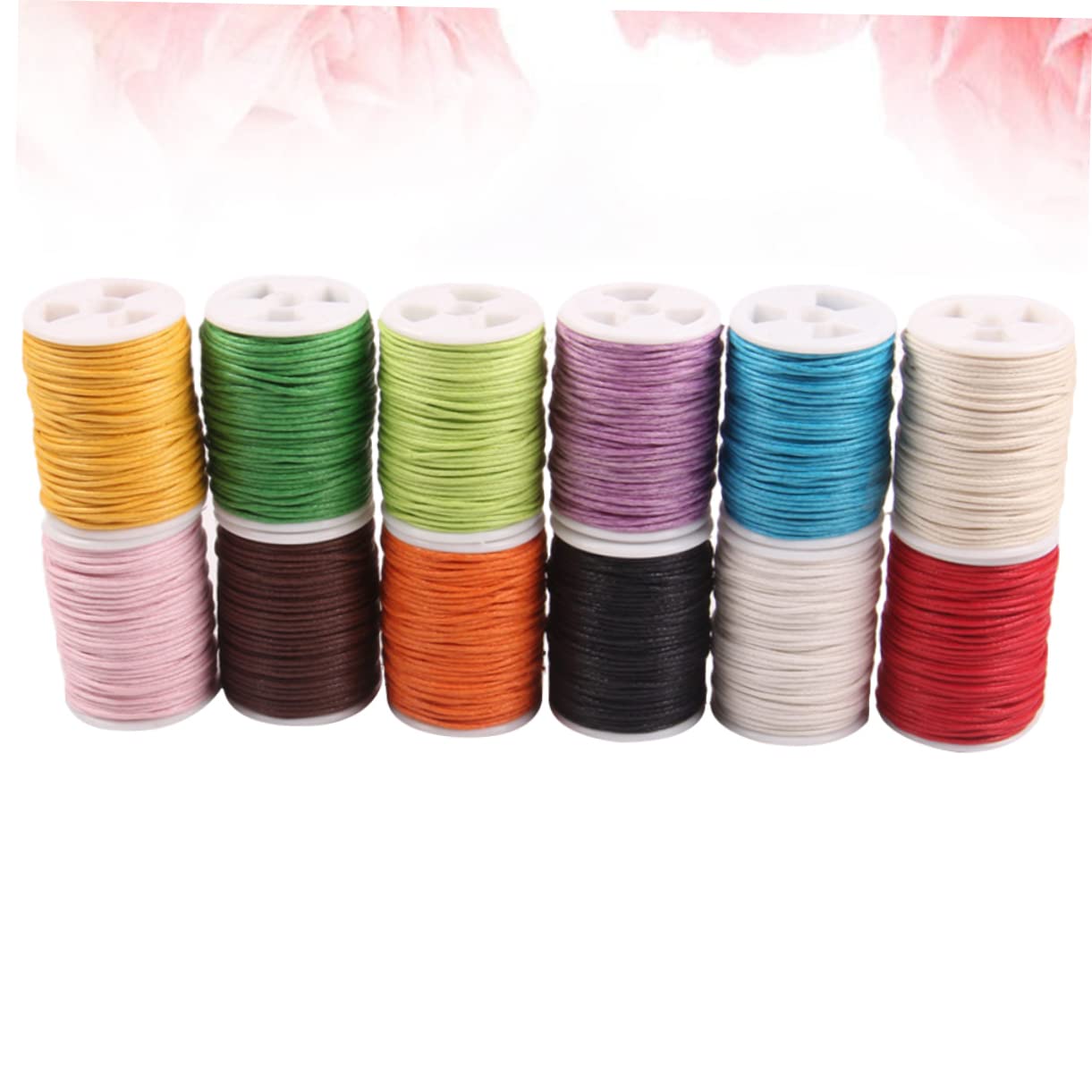 Corda Cerata in Cotone per Maglia 1mm 10m 12 Pezzi
