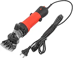 Tesoura elétrica de lã de 6 velocidades e 13 dentes, máquina para animais de estimação, 350 W, 110 V/220 V, tesoura para tosquia de ovelhas, para ovelhas, cabras, gado,220V