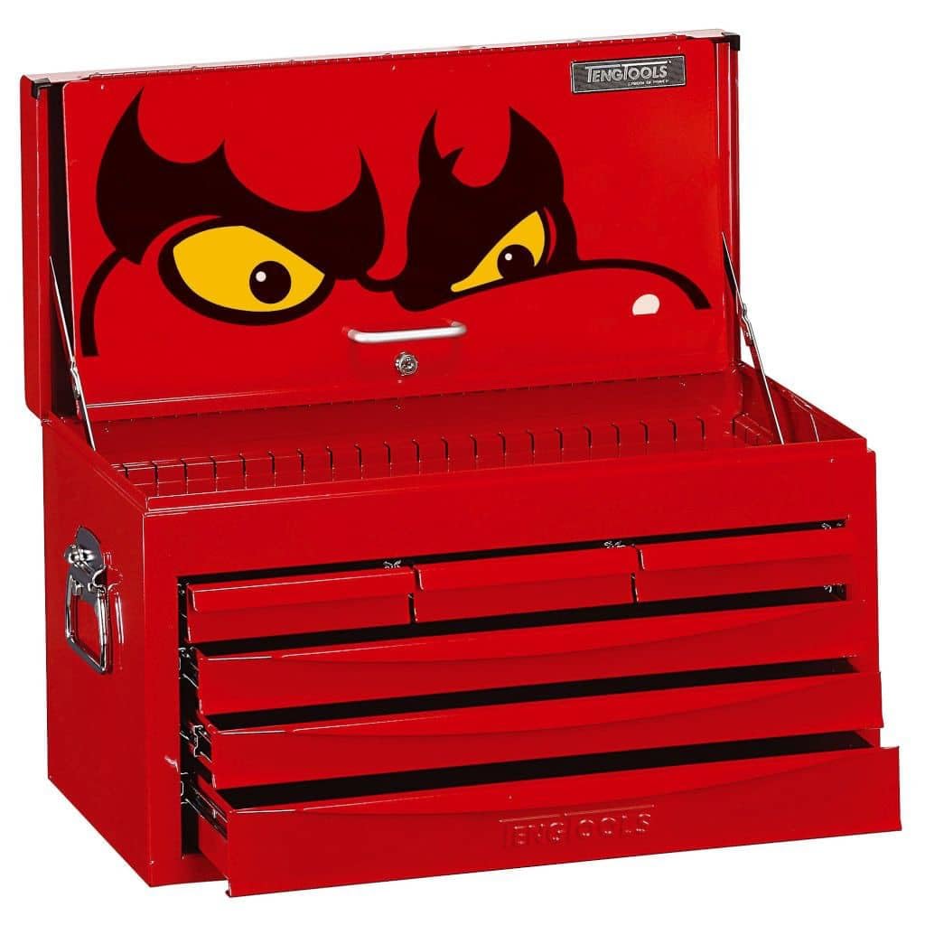 Teng TC806SV 6 Drawer 8 Series Top Box with Ball Bearing Slides