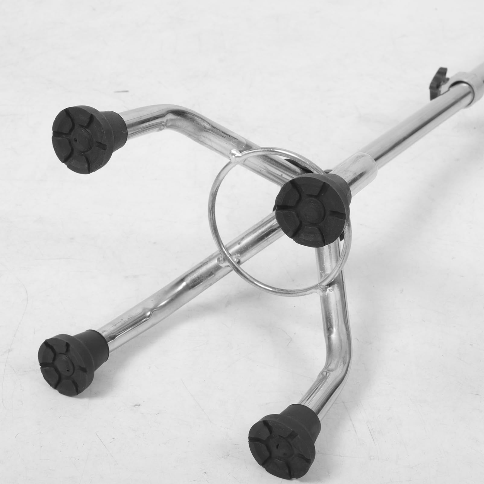 Bastone Quadripode Antiscivolo in Lega di Alluminio per Anziani | Leggero e Stabile, Design Ergonomico, Uso Outdoor e Camminata Quotidiana