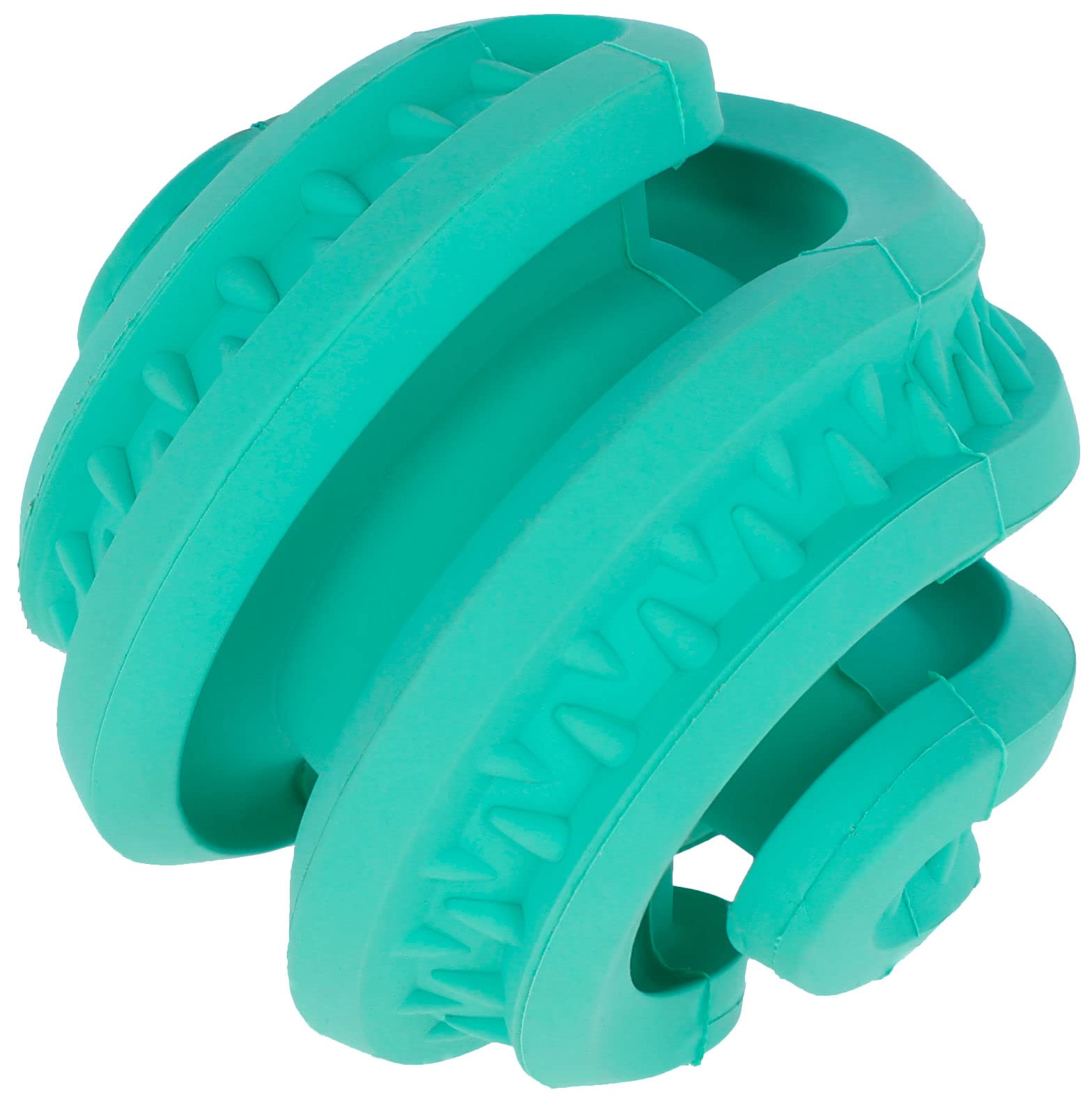 Kerbl Pet ToyFastic Jointed Toy, 8.5 x 8.5 x 8.5 cm, Turquoise