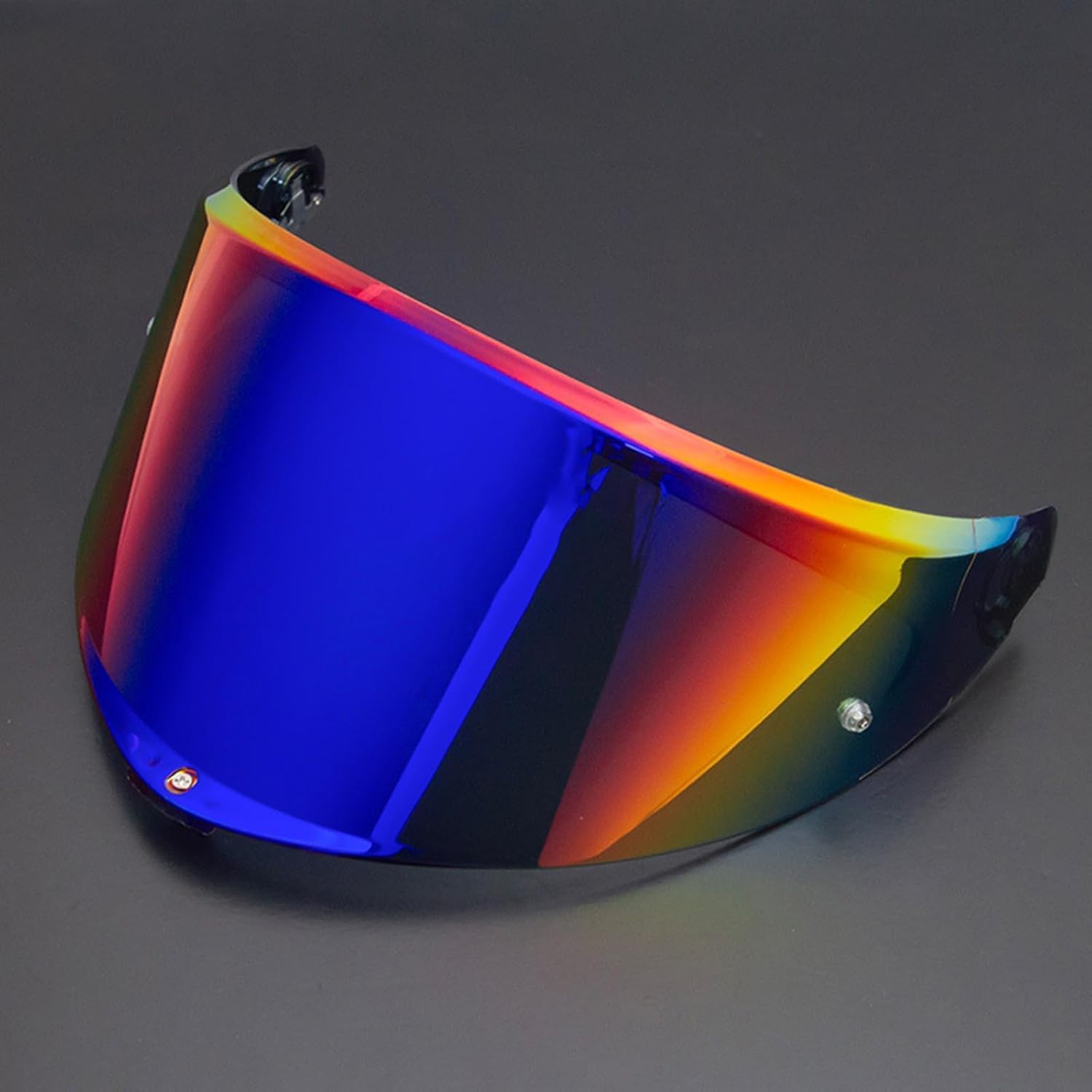 ZJHFDC Motorcycle Helmet Visor for AGV K6/K6S, Windproof Anti Scratch Helmet Visor Replacement Motorcycle Accessories,normal-Agradientblue