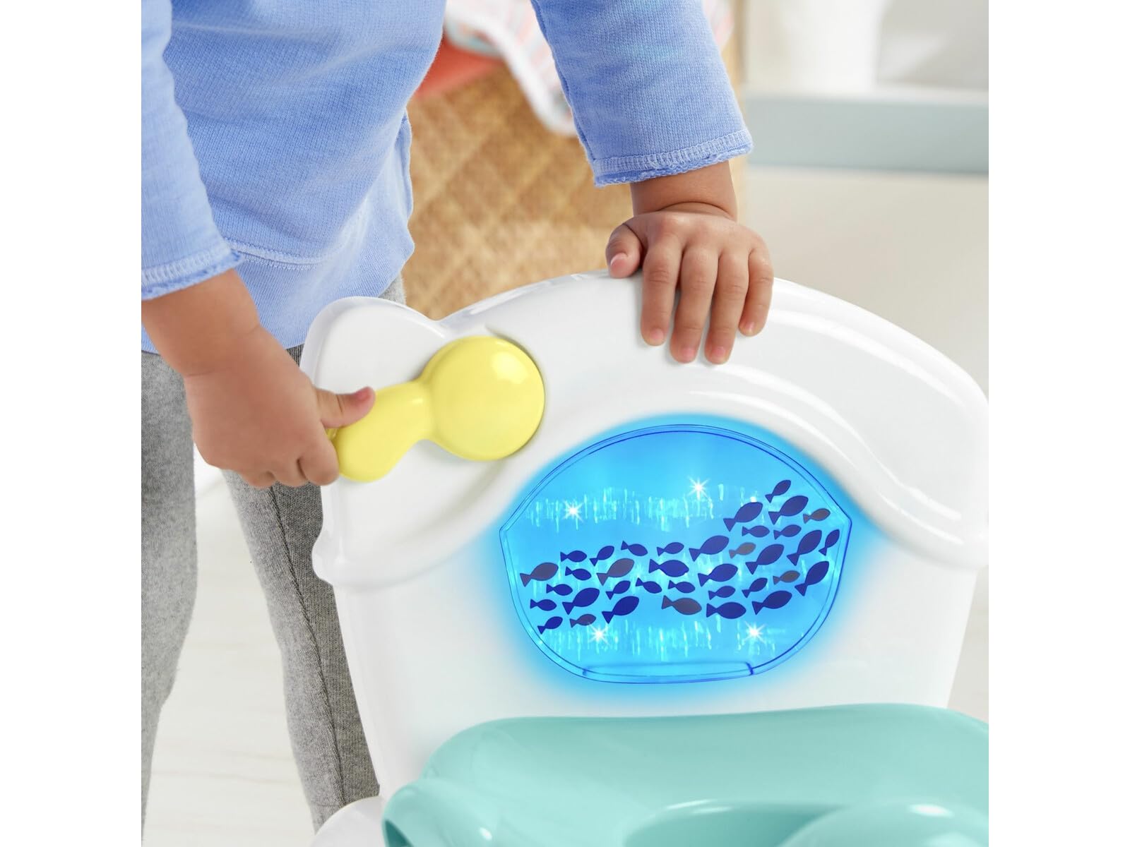 Fisher-Price Gwd37 Sea Sound Nocnik Z Dźwiękami i Światłami dla Niemowląt i Małych Dzieci