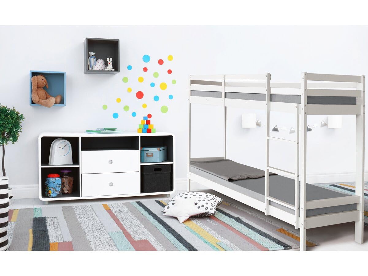 Habitat et Jardin Litera Infantil de Madera Lionel 90 x 190 cm - Blanco
