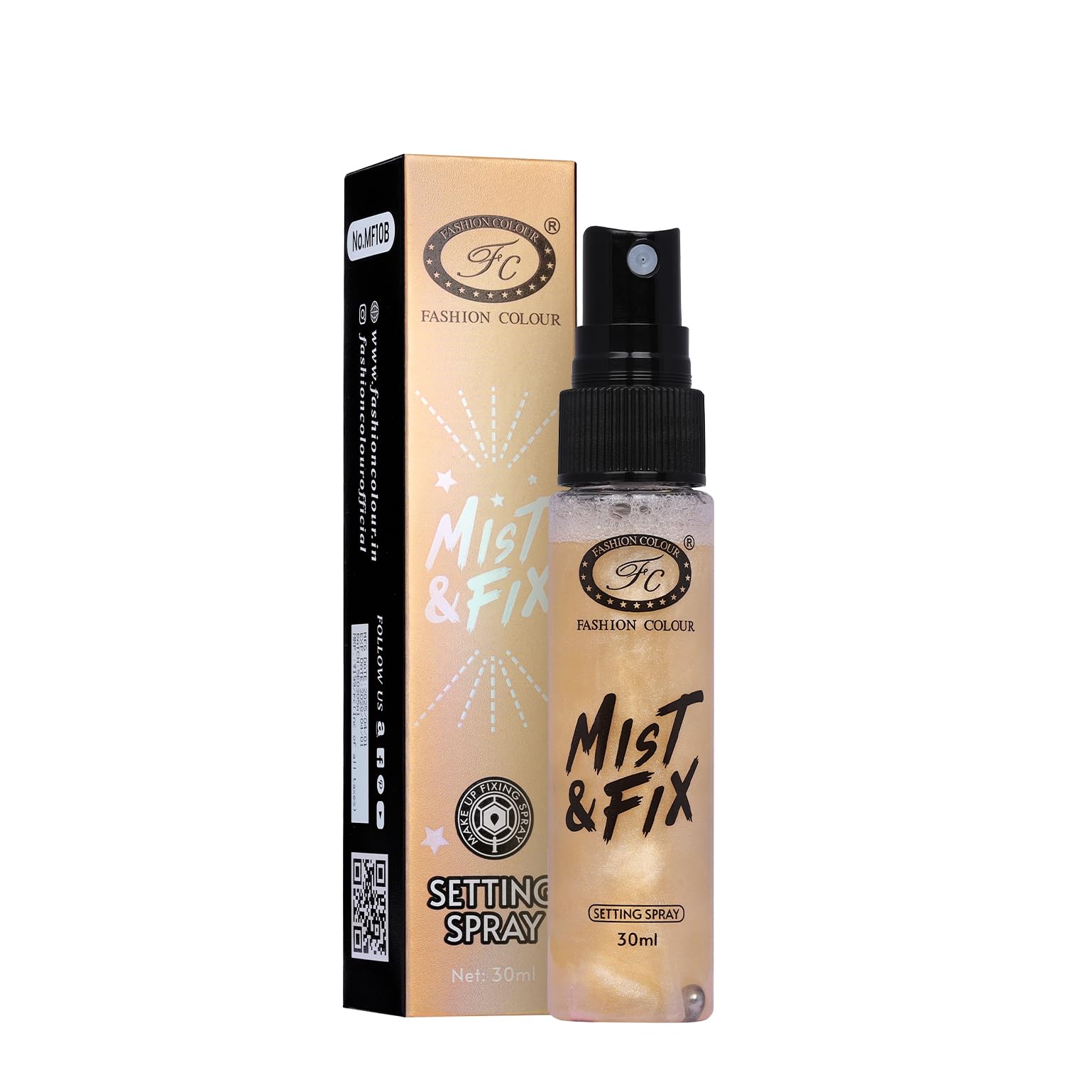 Mist & FIX Setting Spray | Setting Spray For Makeup Long Lasting | Illuminating & Hydrating Makeup Fixing Spray | Makeup Fixing Spray For Long-Lasting Makeup | (MF10B, 30ml)-image-39