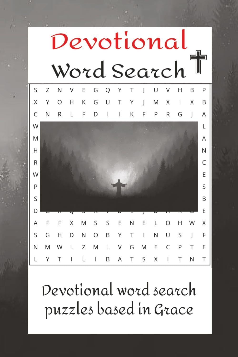 Devotional Word Search Puzzle Book: Word searches, with easy to read devotional word search puzzles | 6x9 inches, 110 pages | 50+ puzzles … gift for Bible students, holidays, and free time