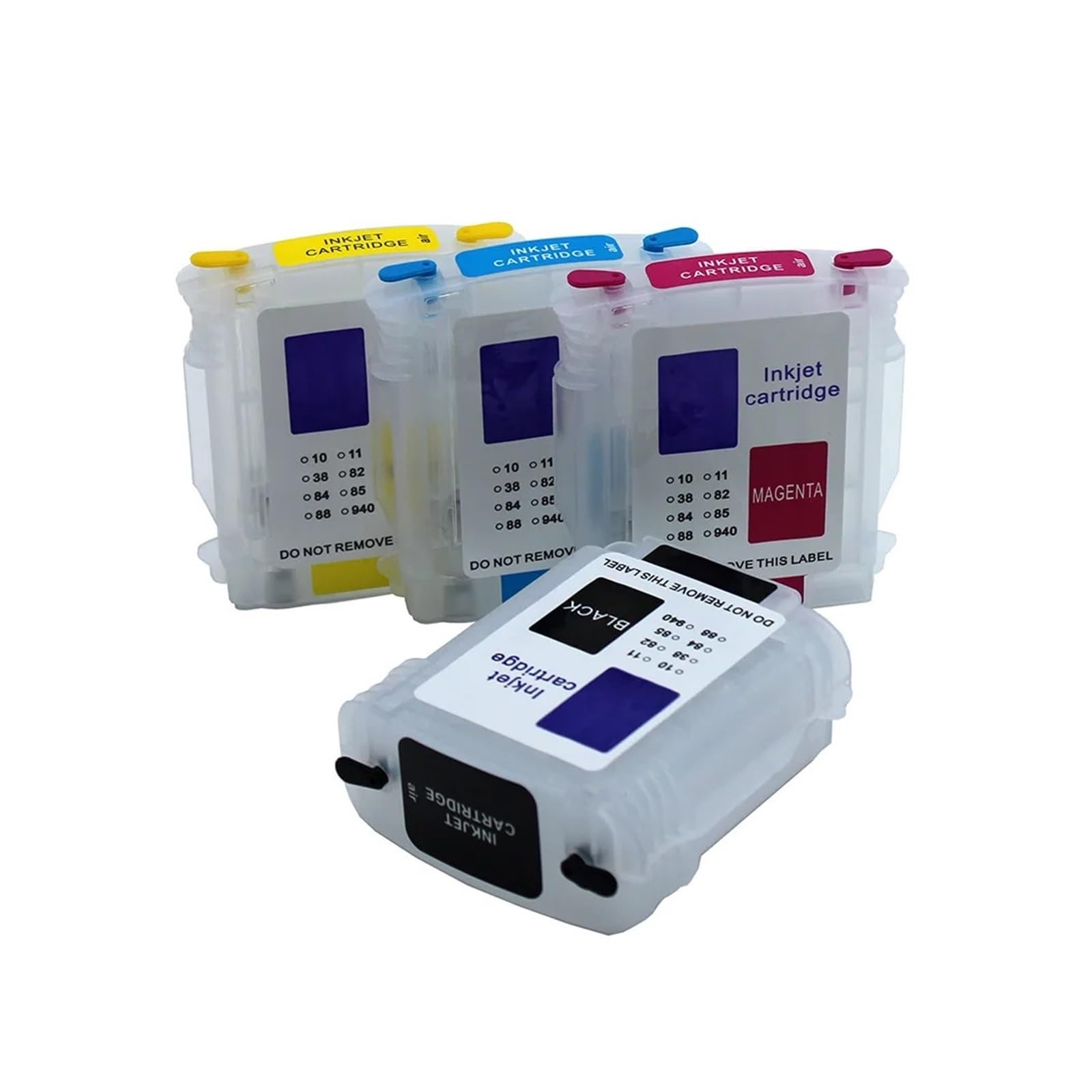 4pcs Cartucho Vacío 940XL Compatible con HP OfficeJet 8000