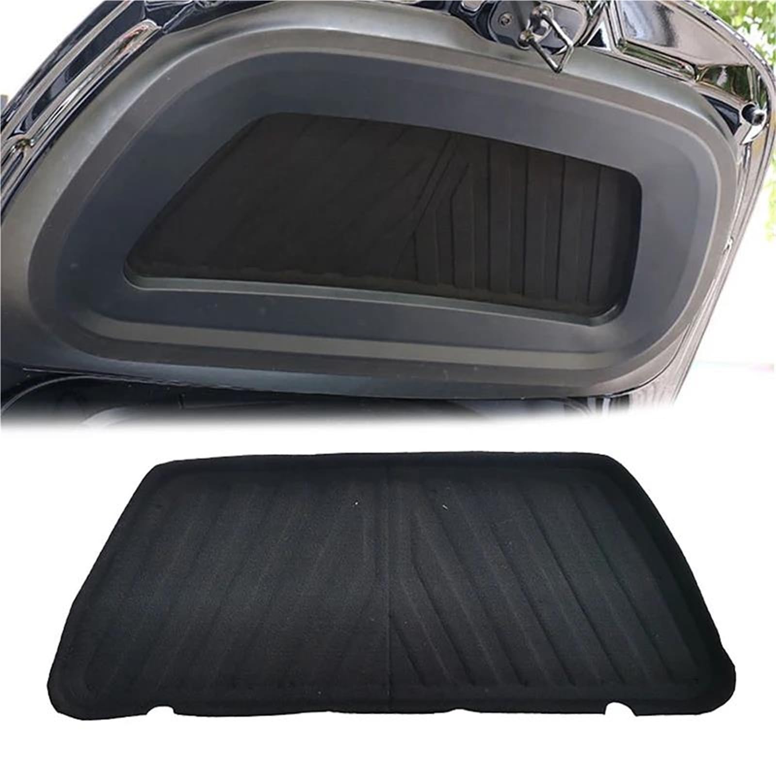 LXAPXOZEJ Insulation Pad Compatible with Tesla For Model Y Front Engine Hood Insulation Cotton Pad Double-Layer Trunk Lid Mat Cover Dustproof and Soundproof Heat Insulation Mat