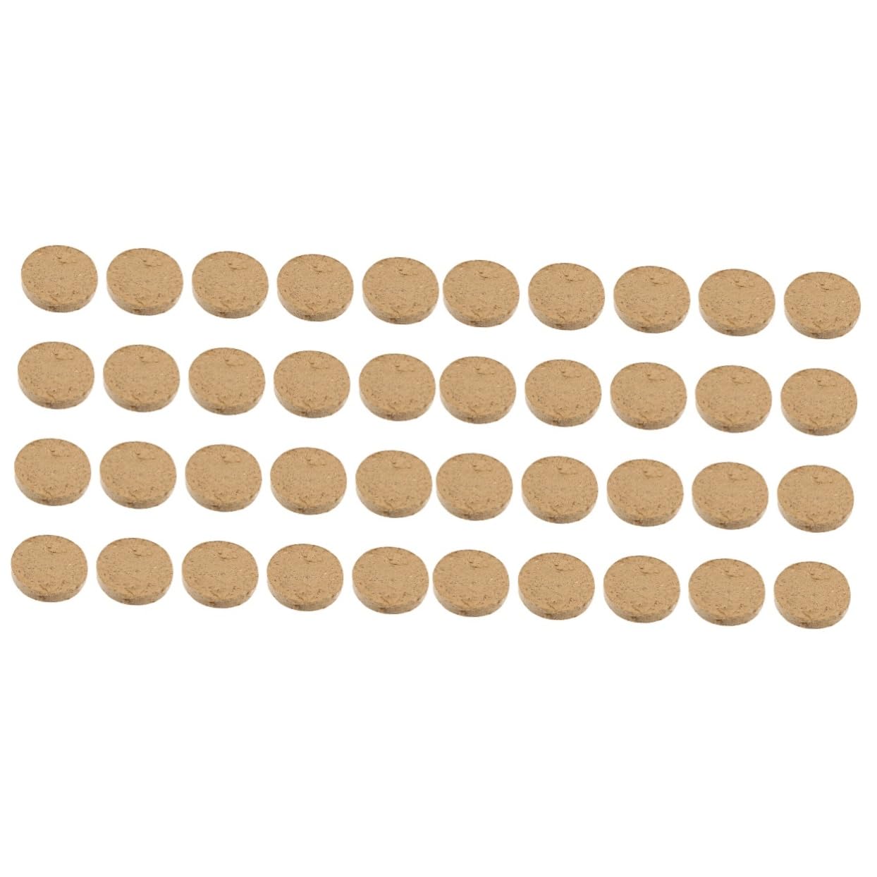 Sosoport 40 Pcs Moxa Cake Chinese Moxas Mugwort Stick Moxa- Moxibustion Tool Chinese Moxibustion Sticks Foot Bath Moxa Sticks Massaging Tools Moxas Round Cake Natural Moxibustion Mat