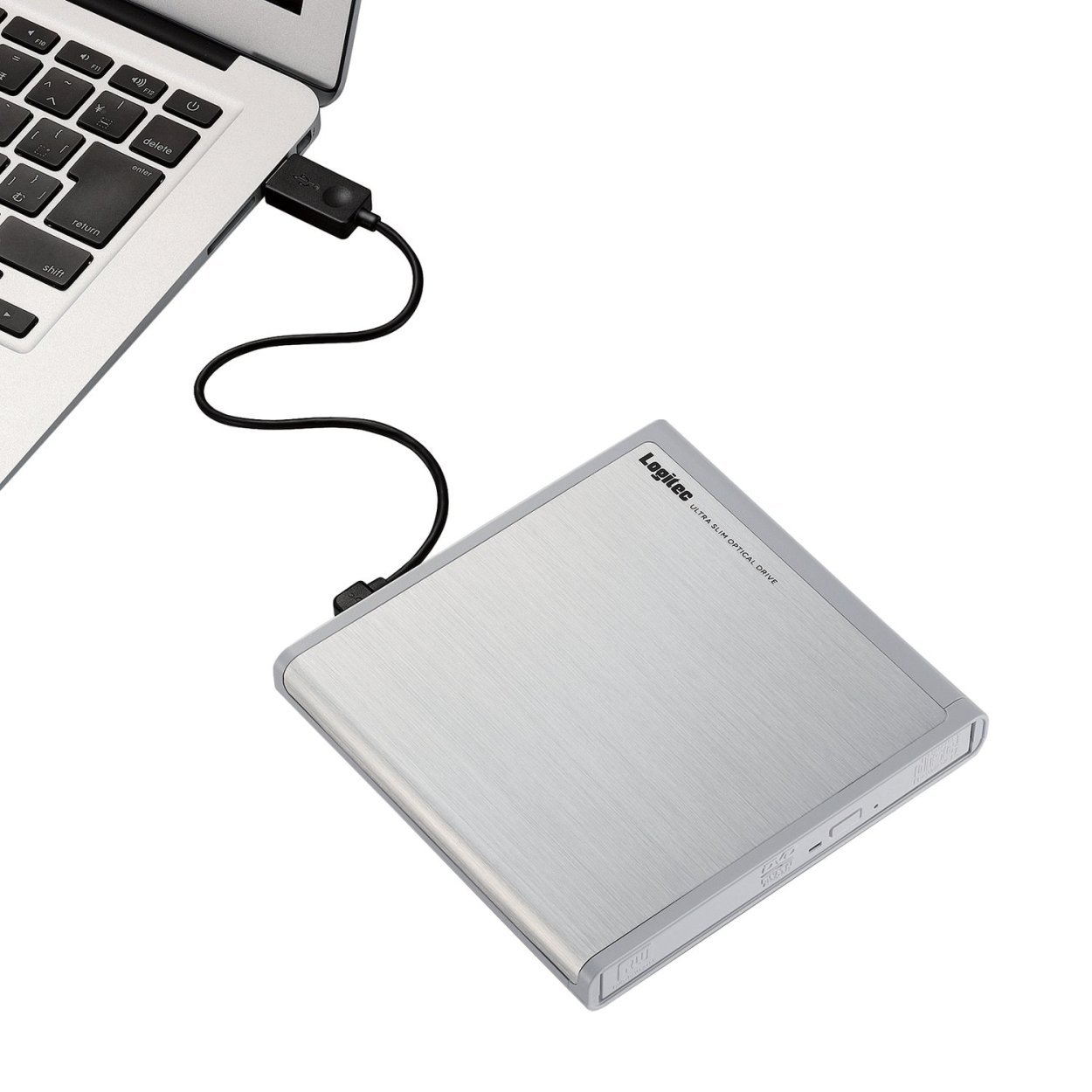 Logitec ポータブルDVDドライブ ネイティブドライブ採用 編集・再生・書込みソフト付属 アルミデザイン 【Surface Pro3対応】 ブラック LDR-PMH8U2VBK Amazon.co.jp: Logitec ポータブルDVDドライブ ネイティブ