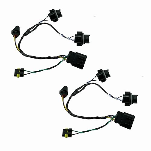 ALTBET 2 mazos de cables para faros delanteros compatibles con Chevrolet Silverado GMC Sierra 1500 2500HD 3500HD 2007-2014 Reemplaza 645-745