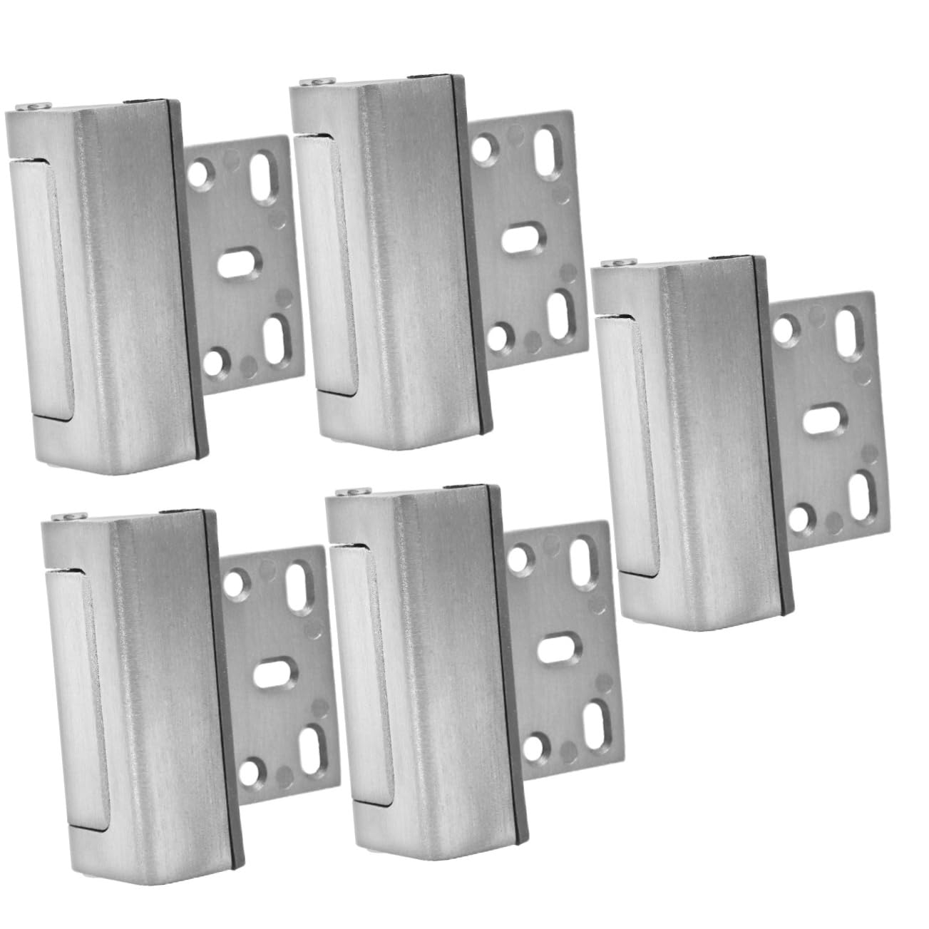 Uonlytech 5piezas Cerradura De Seguridad Metálica Para Puerta Pestillo Reforzado Para Protección Del Hogar Para Puertas De Apartamentos y Seguridad Infantil
