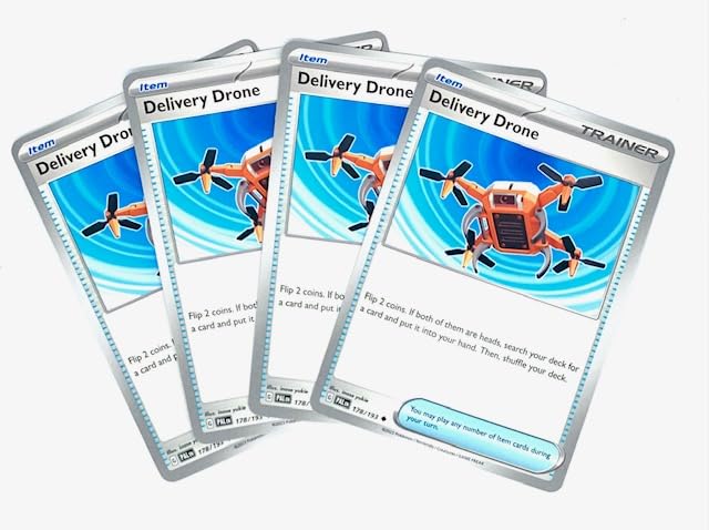 Delivery Drone 178 193 - Paldea Evolved - Pokemon Trainer Card Set - Playset