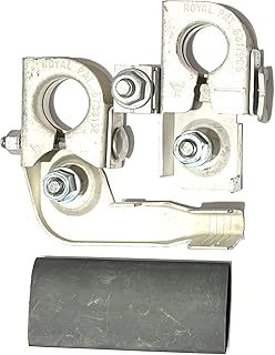 Terminal Set!! NEW 926-601 POSITIVE Battery Terminal Compatible Replacement for Ford Chevy Dodge cars & Pick Up Trucks with 1 Auxiliary Post Ranger Taurus Fiesta & 926-879 Negative Battery Terminal