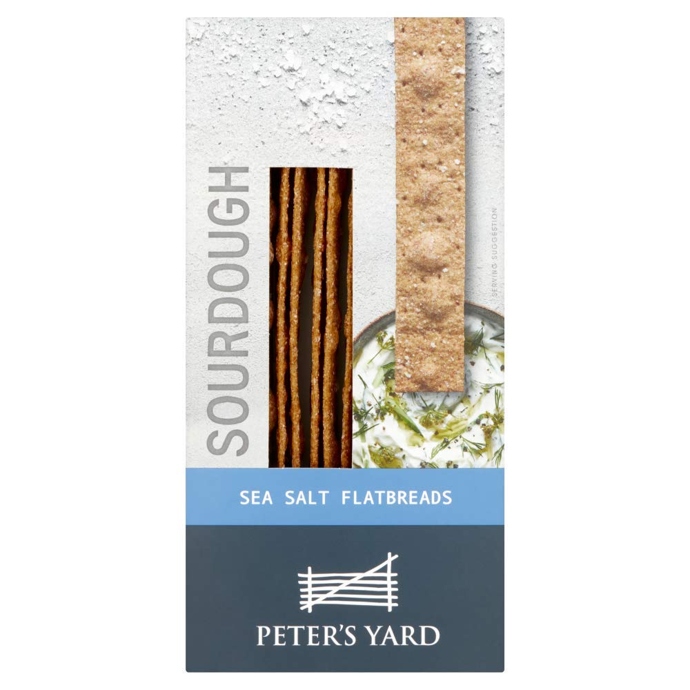 Peter's Yard Sea Salt Flatbread, 115g