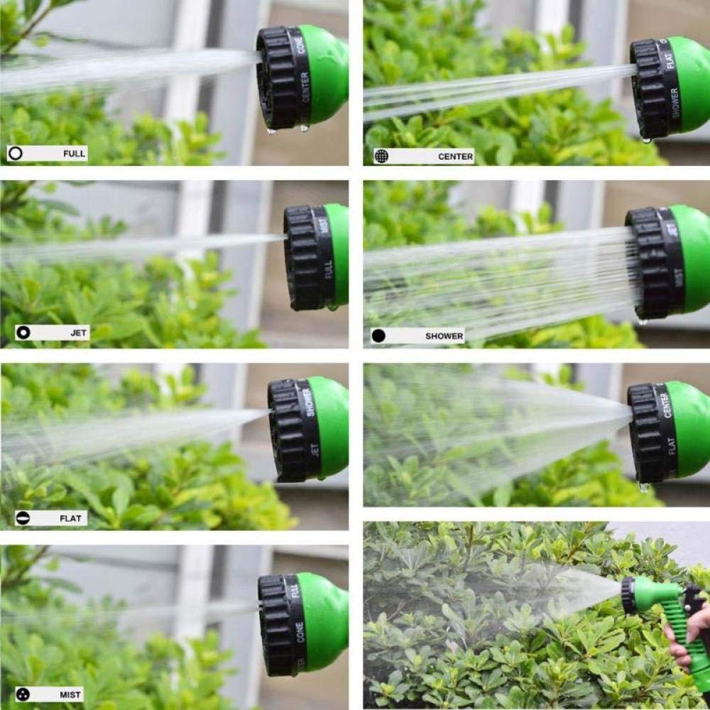 Manguera Extensible Mangueras Jardin25Ft-200Ft Manguera De Jardín Manguera De Agua Flexible Mágica Expandible Manguera De La Ue Mangueras De Plástico Tubo Con Pistola Rociadora Para Regar Rociador De