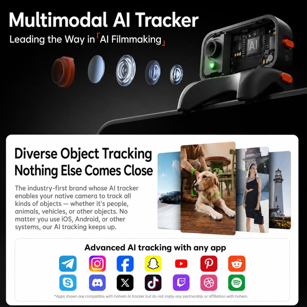 Amazon.com: hohem iSteady V3 Ultra Gimbal Stabilizer for iPhone