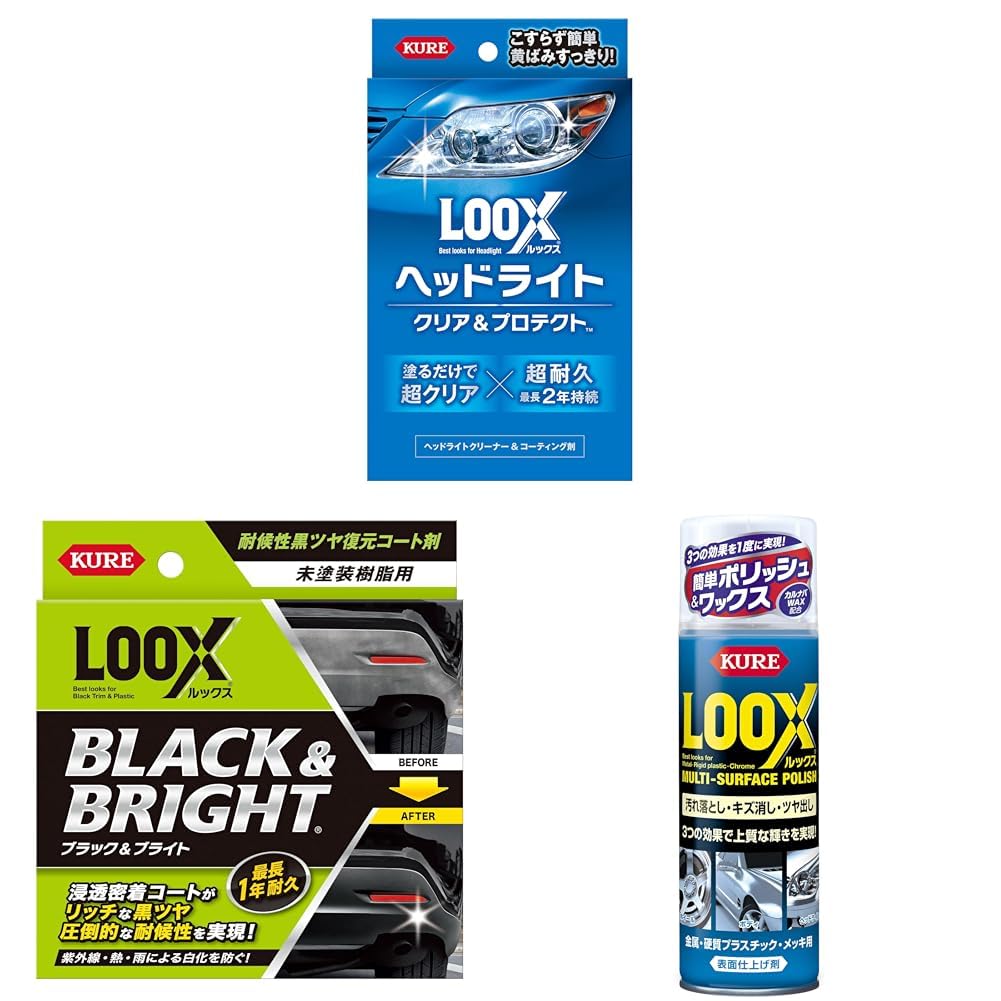 ★クリア　塗装★ rk5 ヘッドライト　加工　ブラック Amazon | KURE(呉工業) LOOX(ルックス) ヘッドライト クリア アンド