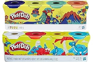 Play-Doh Bulk Pack: 8 Full-Sized Cans of Creative Playtime
