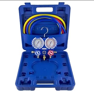 VALUE VMG2-R410A-B Dual Manifold Gauge Set for R407C