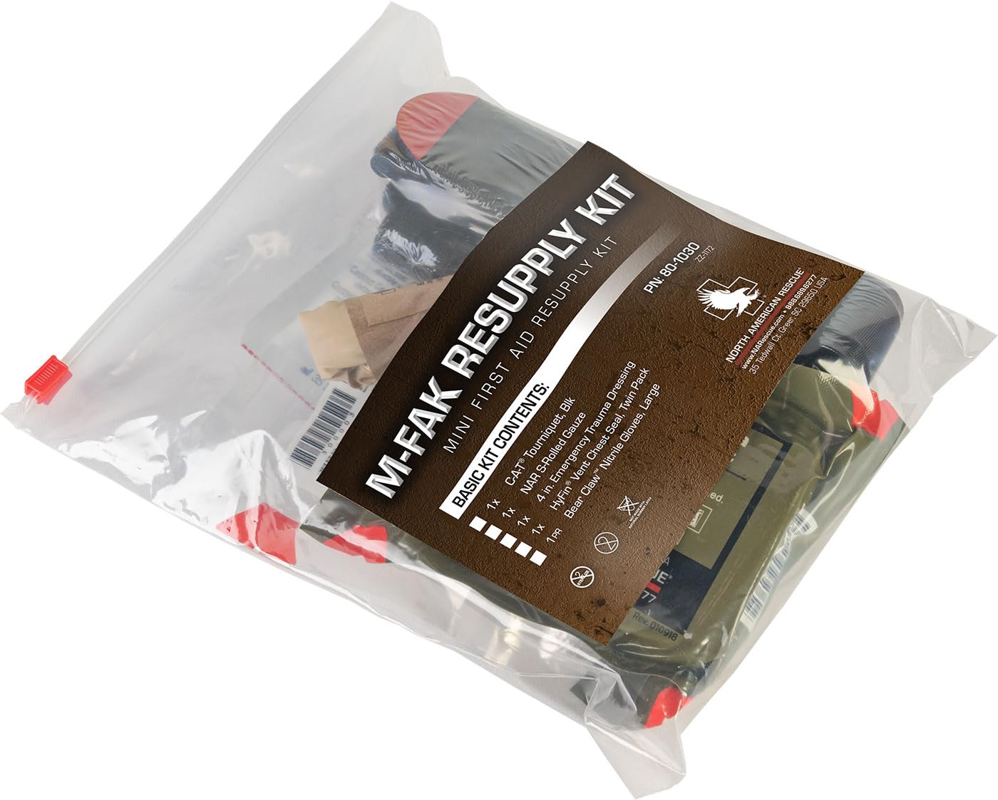 Amazon.com: North American Rescue M-FAK Resupply Kit NAR Mini