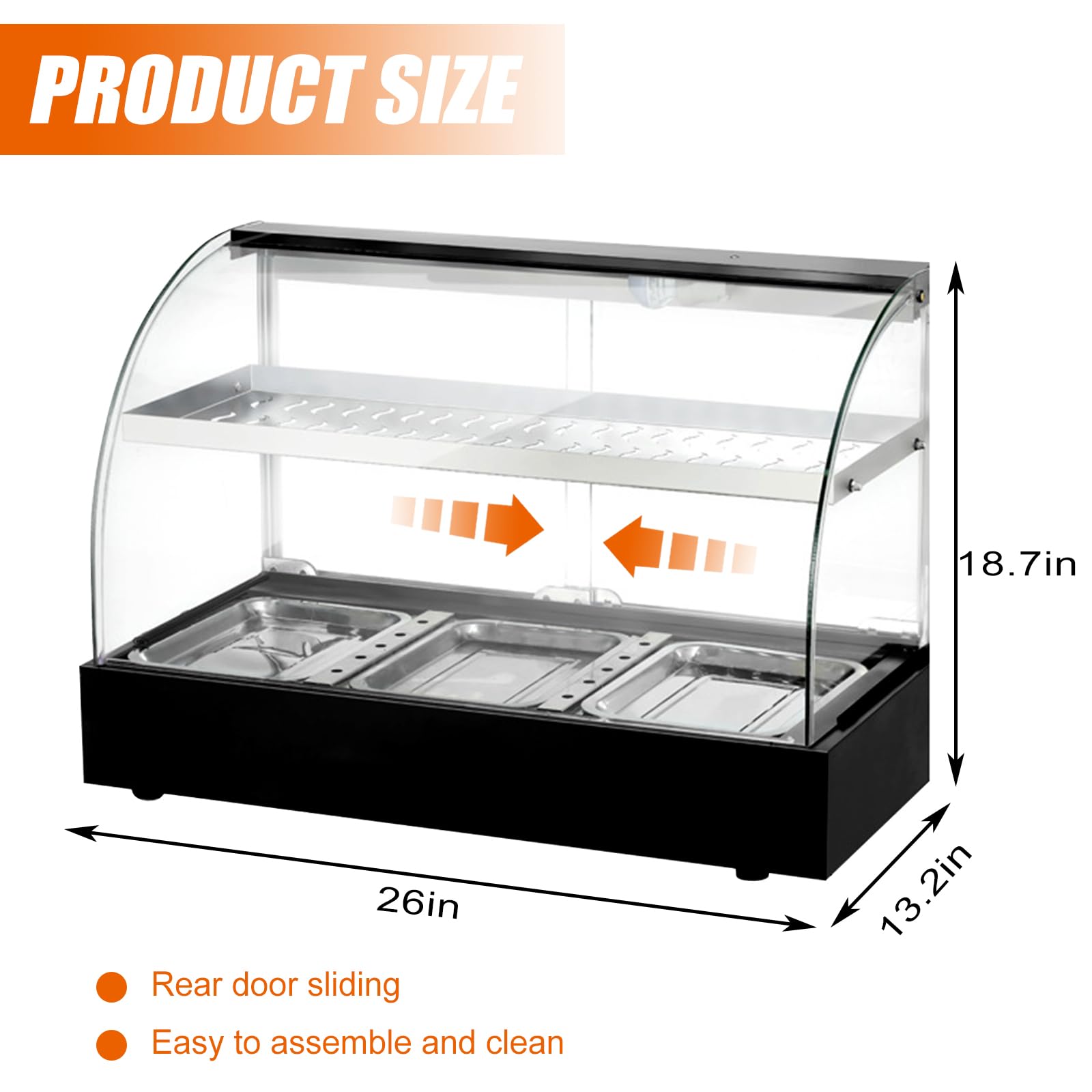 Amazon.co.jp: フードウォーマー (長さ29インチ) : Industrial