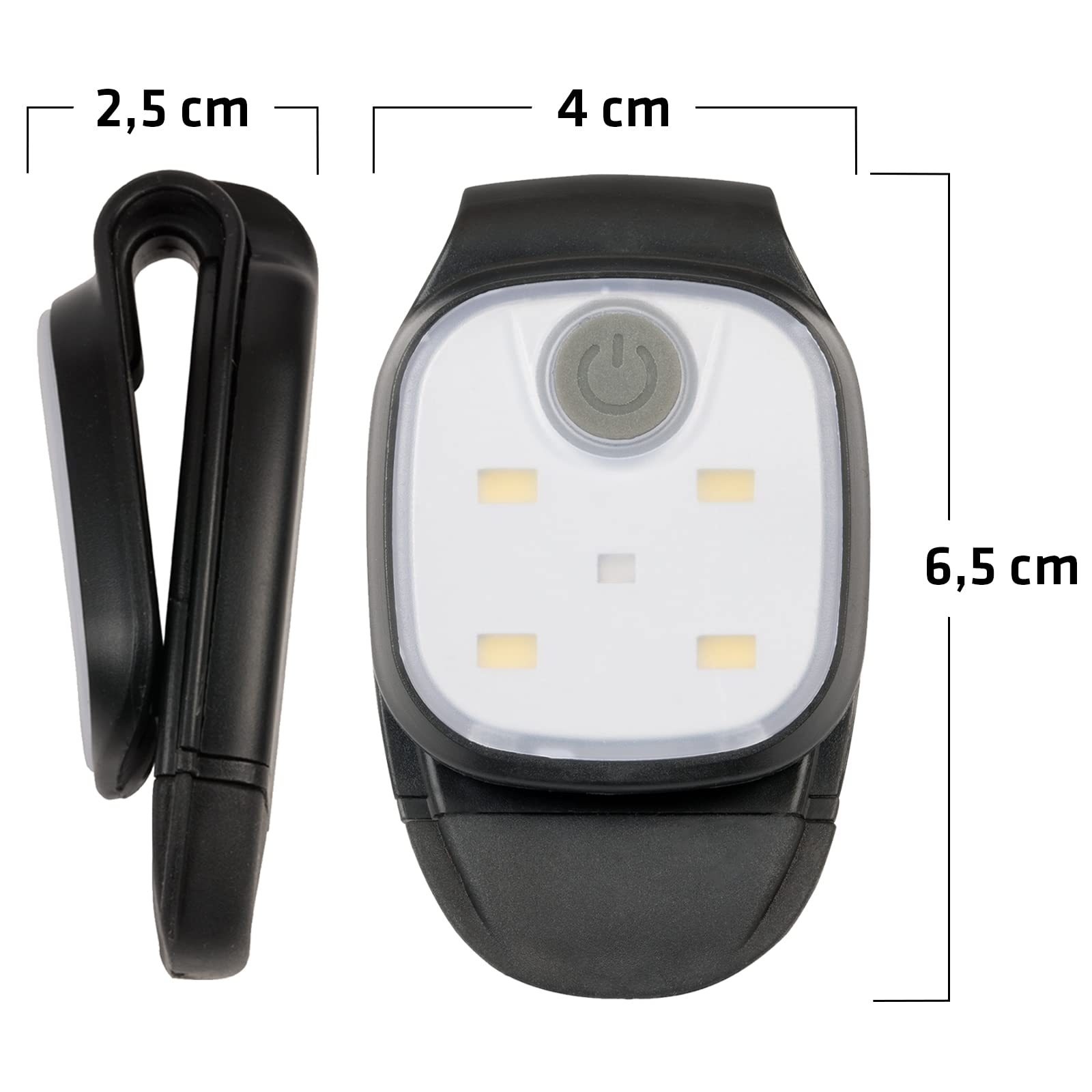 Linterna LED De Camping Dunlop | 1000 Lúmenes | 3 Modos De Luz | IP44 | Con Mosquetón Y Asa Plegable