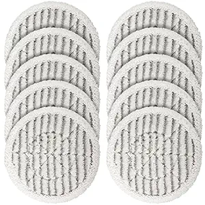 ACOGX Replacement Steam Mop Pads for Shark S7000AMZ S7001 Steam Mop, Steam & Scrub All-in-One Scrubbing and Sanitizing, Designed for Hard Floors (10)