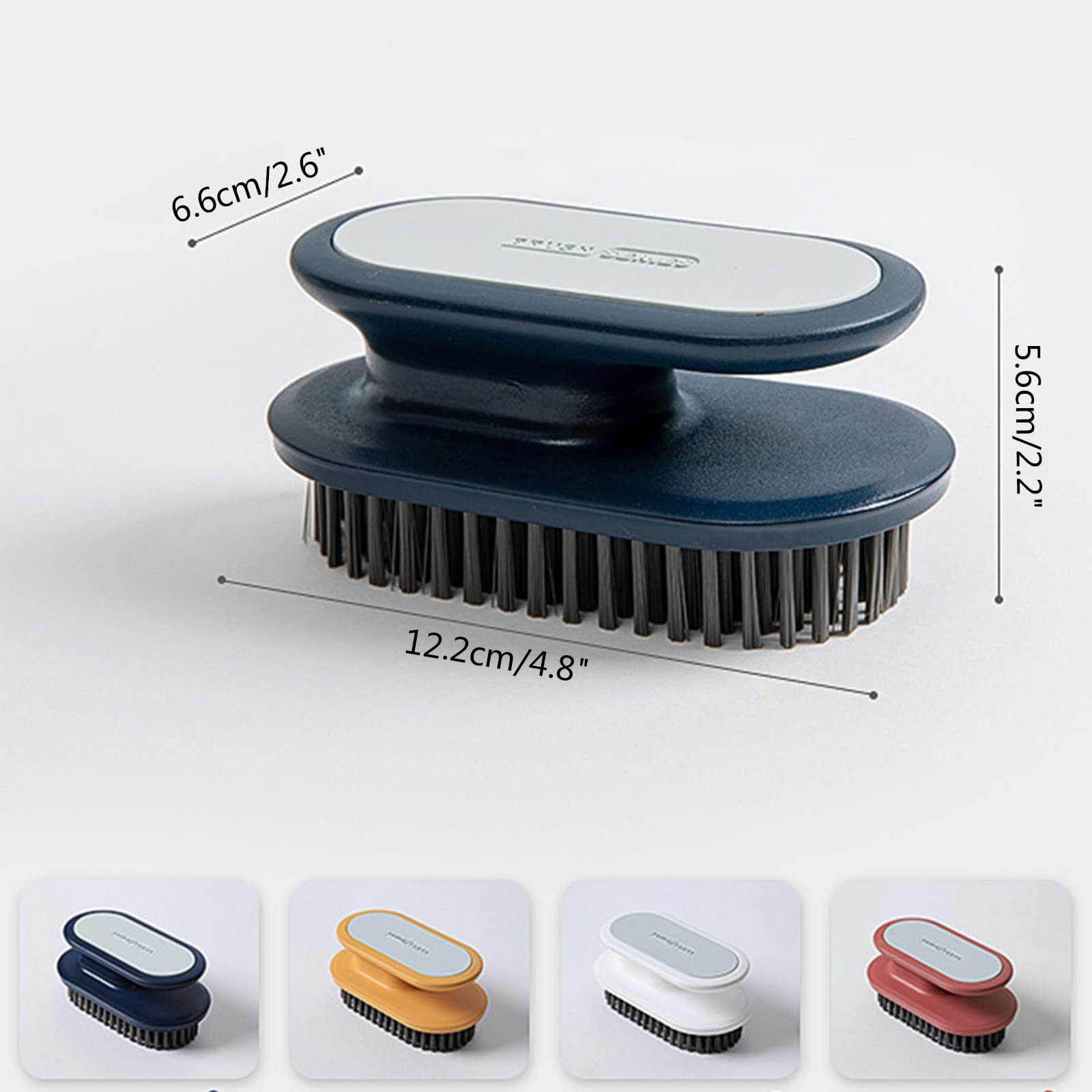 Cepillo de limpieza de cerdas suaves, cepillo de lavado para ropa, fácil de agarrar, cepillos de limpieza del hogar, herramienta de lavado para ropa