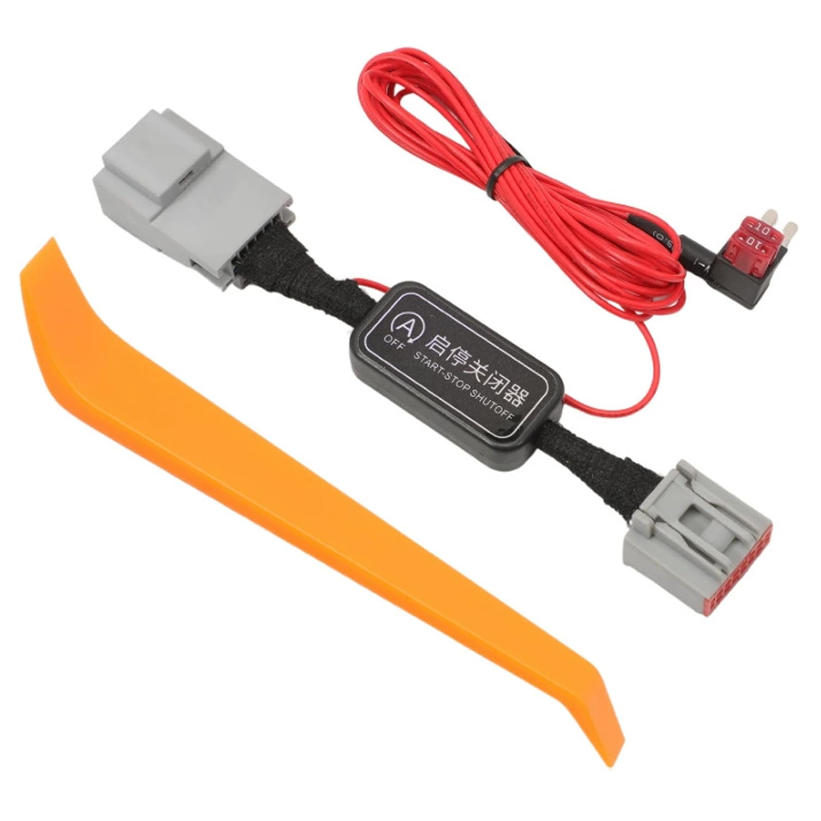 Start-Stopp-Deaktivierer, Überbrückungsmodul, Abstreifer, verbessert den Fahrkomfort, optimiert Ihren Pendler, Motorstart-Stopp-Bypass-Kabel