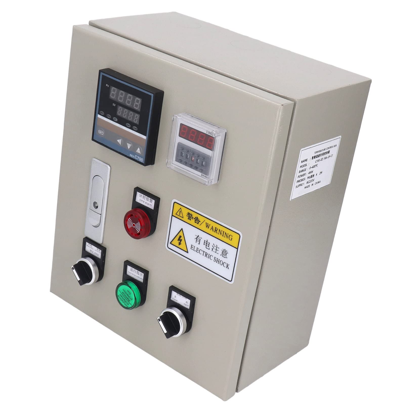 Kontroler Temperatury Niezawodne Inteligentne Sterowanie PID 0-400 ℃ dla IR Far Infrared Oven, Zarejestrowana Termopara