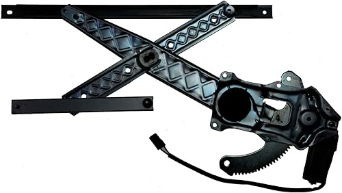 Miniatura 3 de Conjunto de motor y regulador de la ventana eléctrica delantera izquierdalado del conductor compatible con Ford F-150 Crew Cab Pickup 2001 2002 2003