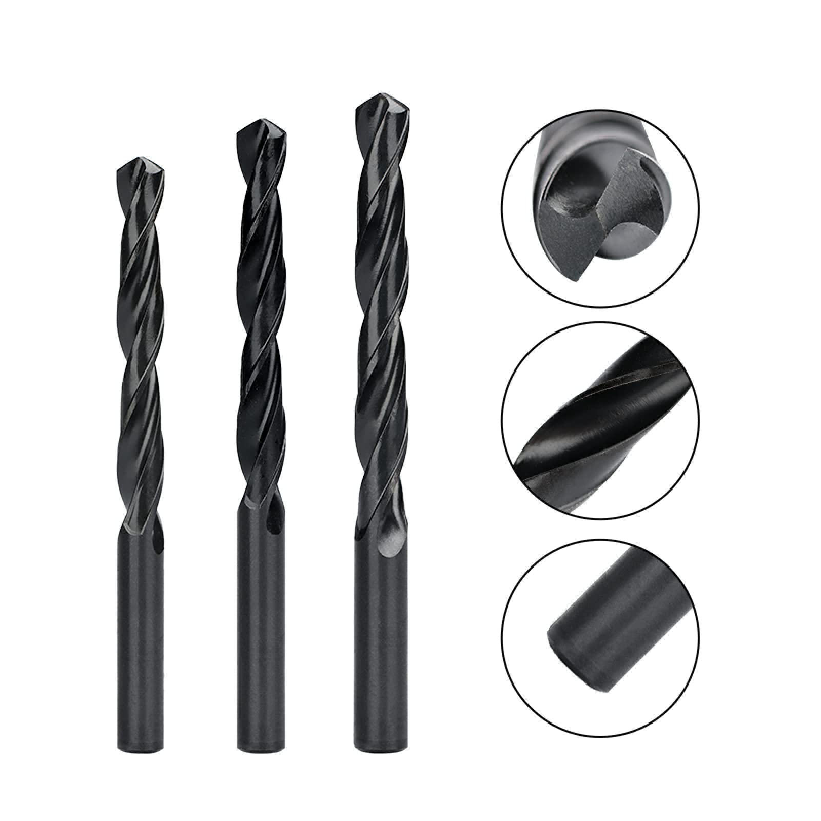 Brocas Para 10 Uds. Broca Helicoidal Para Madera De Nitruro/cortador De Agujeros De Metal Para Herramientas De Carpintería De Metal Brocas,11.5mm