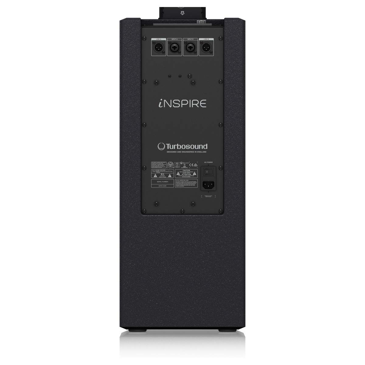 TURBOSOUND IP1000 V2 SISTEMA PA A COLONNA SUBWOOFER 2x8" + TWEETER 9x2,75" POTENZA 1000 WATT + DSP KLARK TEKNIK