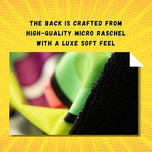 Vista 139 de Franco - Ropa de cama infantil de microfibra súper suave, 46 pulgadas x 60 pulgadas, Spirit Riding Free