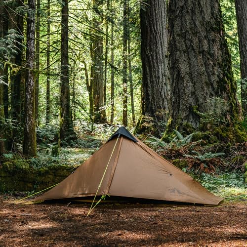 Image of Night Cat Ultralight Tent 1 Person for Professional Backpacker Hiker 2 LBS Only Lanshan Backpacking Bivvy Ground Tent Heavy Rain Waterproof Trekking Pole Not Included