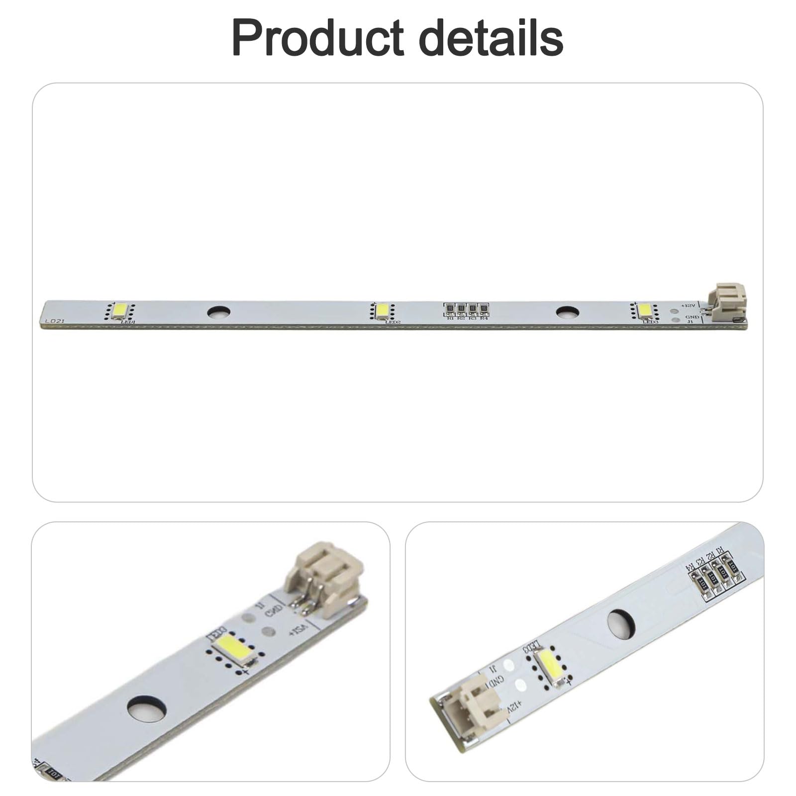 Lampe de réfrigérateur fiable pour les modèles Haier BCD575WDB, 518WDGH et 0064001827 Design économie d'énergie