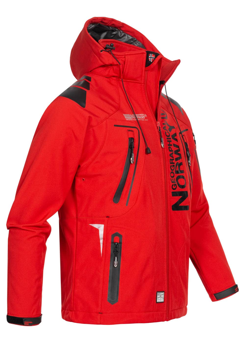 Geographical Norway Kurtka softshell Mężczyźni tambour