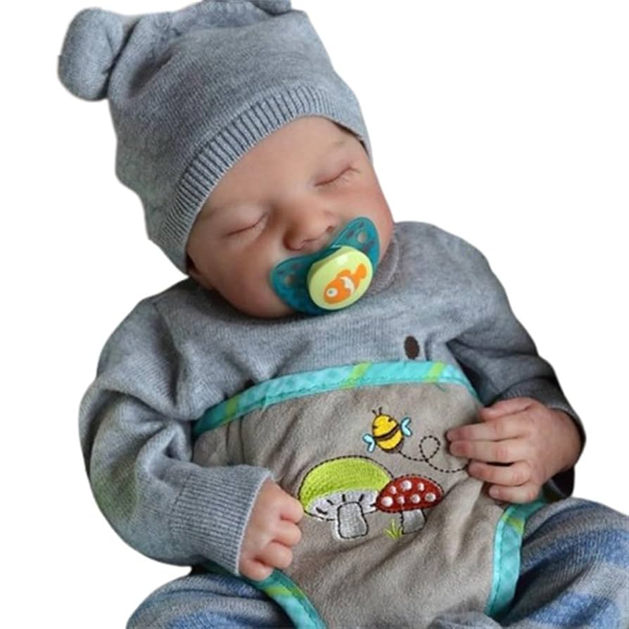 リボーンドール　赤ちゃん　リアル　ベイビー　ベビちゃん　ベビー Amazon | TEYVIYI リボーンドール 人形 47cm 骨格付き リアル