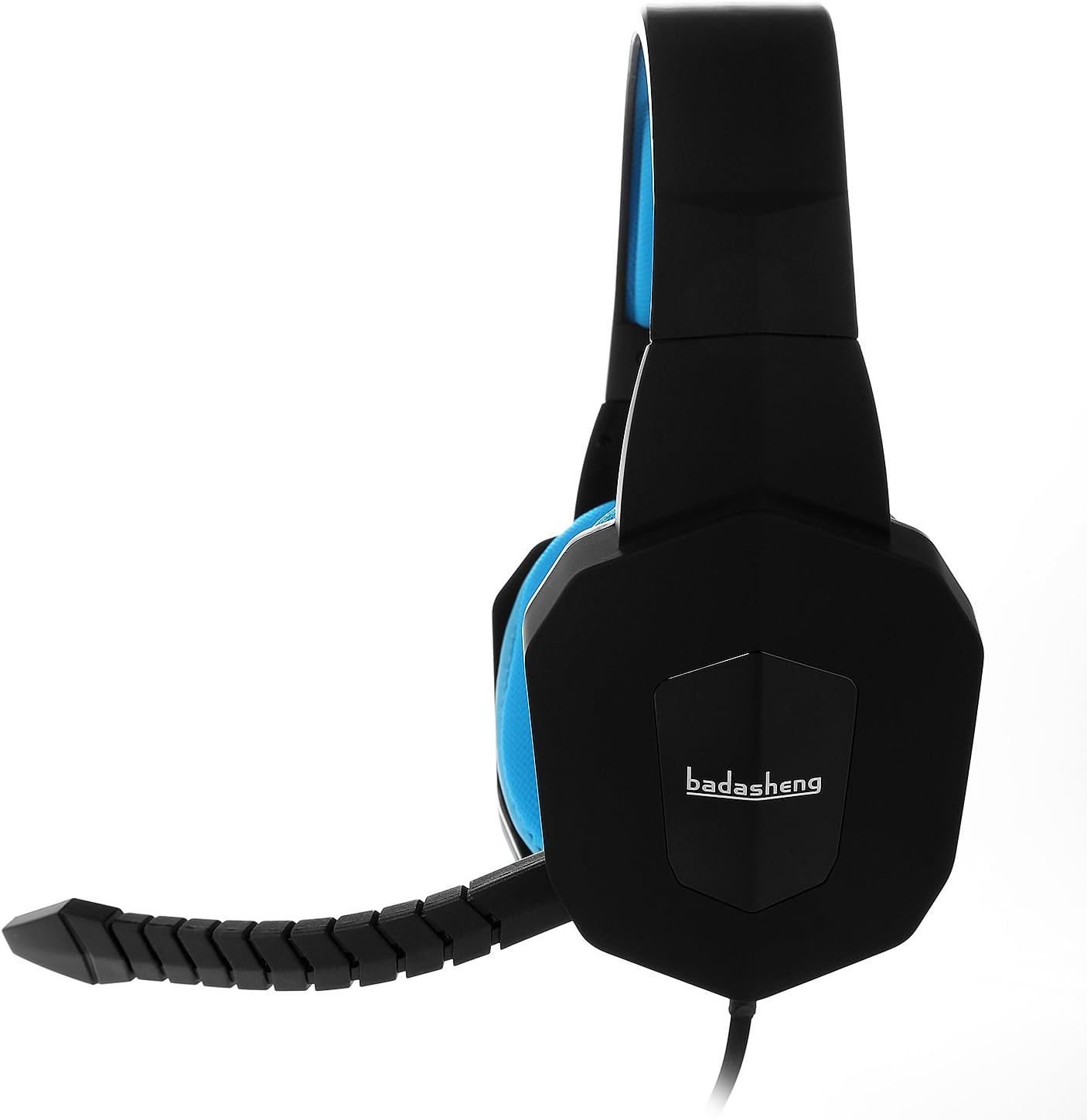 EasySMX ESM939P Plus Wired Gaming Headset for PS4 New Xbox One Compatible with PC Mobile Tablet Closed-Back Earcups Detachable Microphone in-line Volume Control (Black and Red)