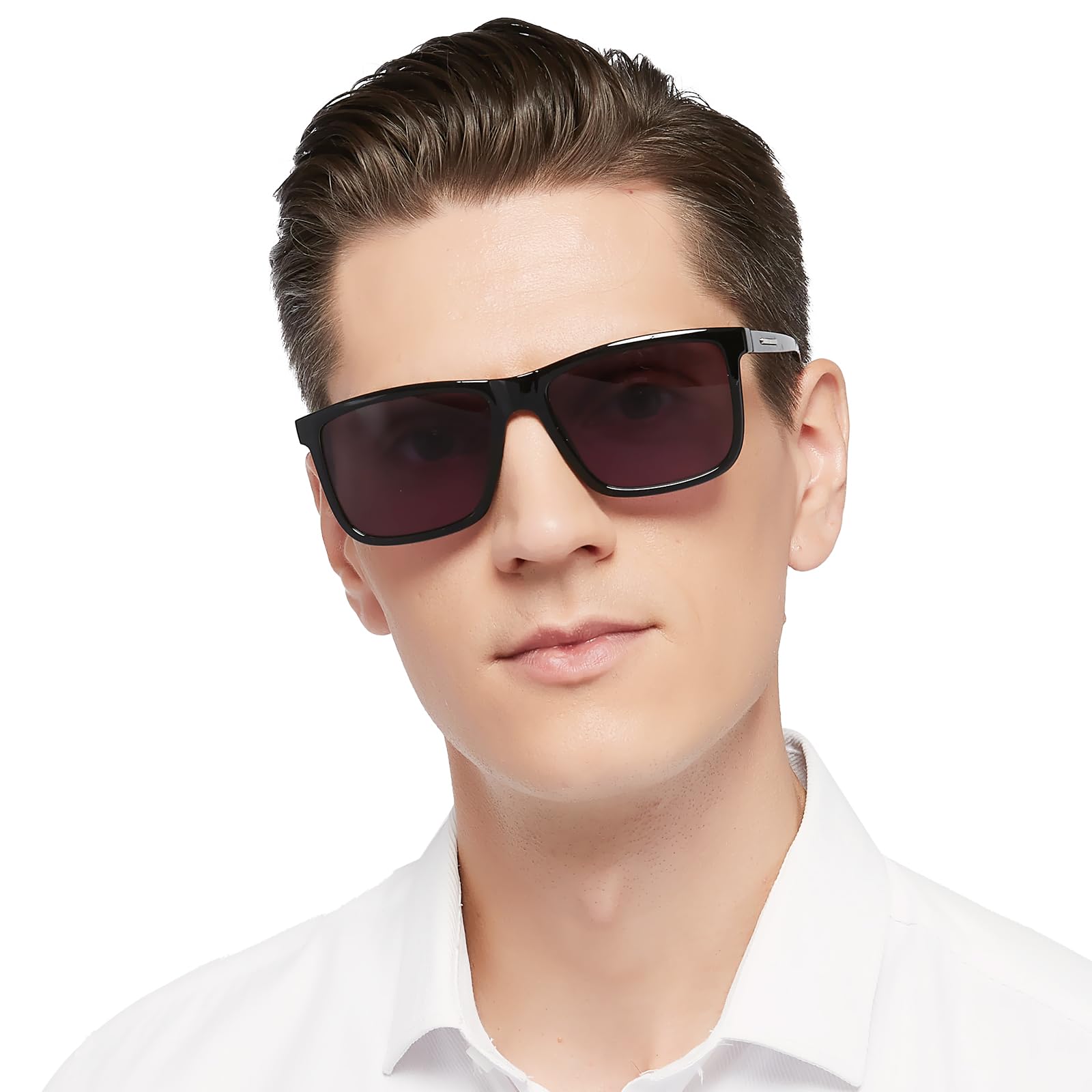 Amazon.com: AEZUNI Large Reader Sunglasses Men 2.0 Full Lens Sun