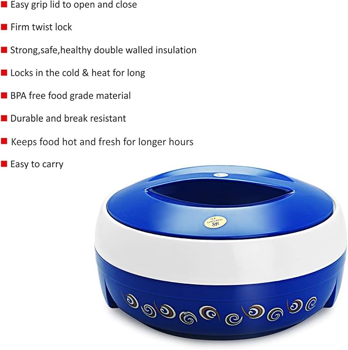 Olla Térmica Cello Ultra 3500 Ml Aislante (Azul) miniatura 4