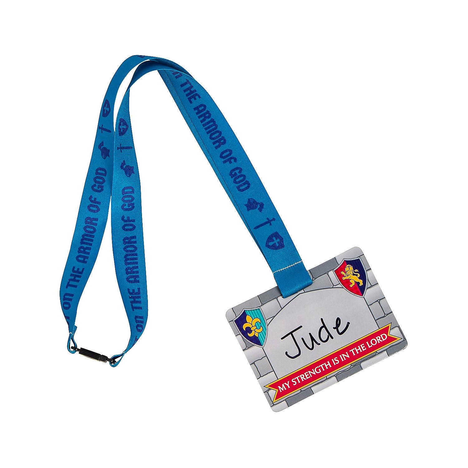 Fun Express Kingdom VBS Breakaway Lanyards 12 Pieces