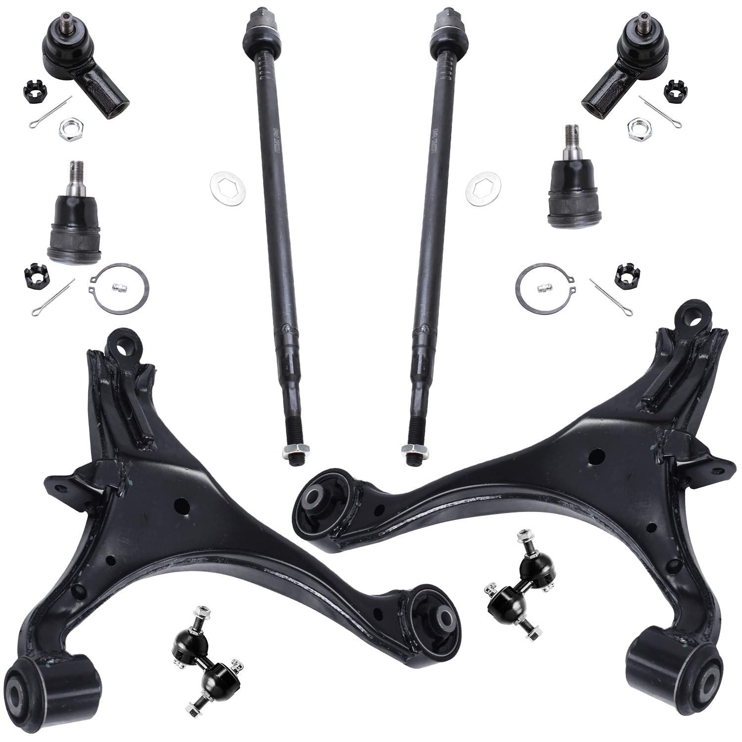Detroit Axle - 10pc Front End Suspension Kit for 01-05 Acura EL