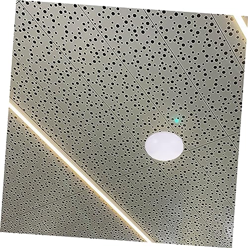 Image of Ceiling Light Cover Modern Round Shade for Soft Light Diffusion Easy to Install for Bedroom Office Kitchen and Bathroom