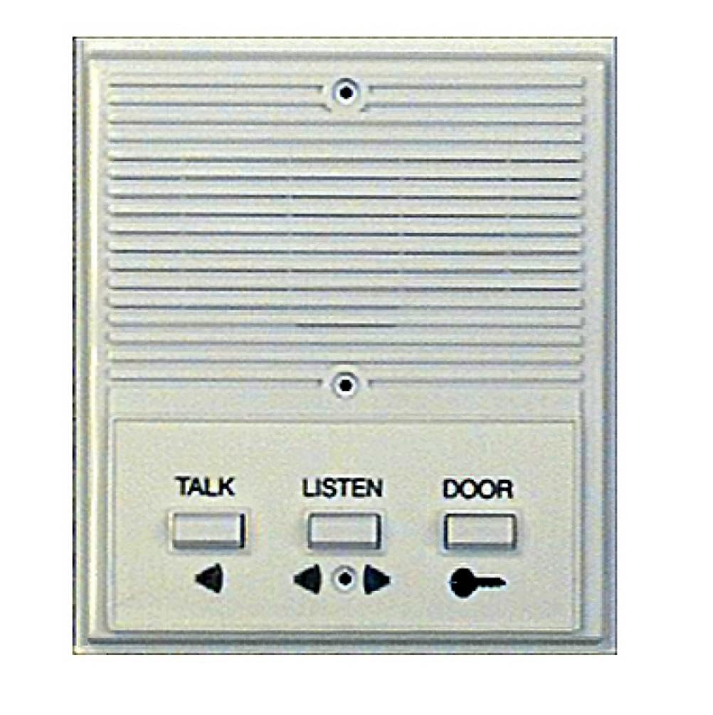 Alpha Communications 3406 6-Wire Apartment Station, Designed to Be Mounted to Either Alpha Communications Model BB-30 or BB-51 Back Boxes, or RH6 Adapter Plate