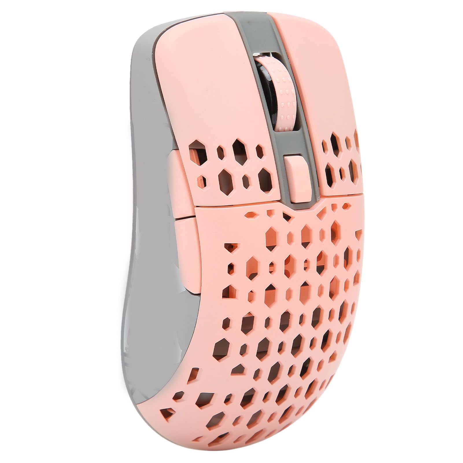 Aramox Souris Gamer, 8 DPI Réglables Coque Légère en Nid d'abeille (Pink)